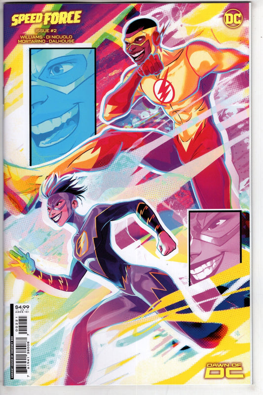 DC Comics COMIC BOOK Speed Force #2 (Of 6) Cover B Sweeney Boo Card Stock Variant