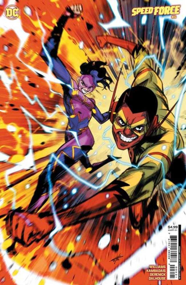 DC Comics COMIC BOOK Speed Force #6 (Of 6) Cover B Eleonora Carlini Card Stock Variant