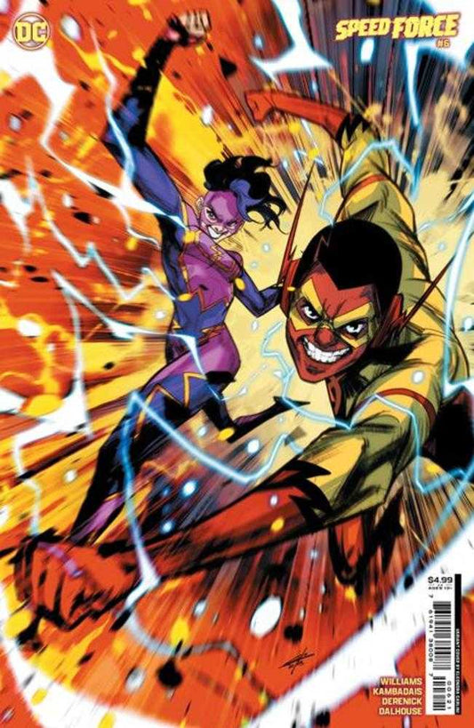 DC Comics COMIC BOOK Speed Force #6 (Of 6) Cover B Eleonora Carlini Card Stock Variant