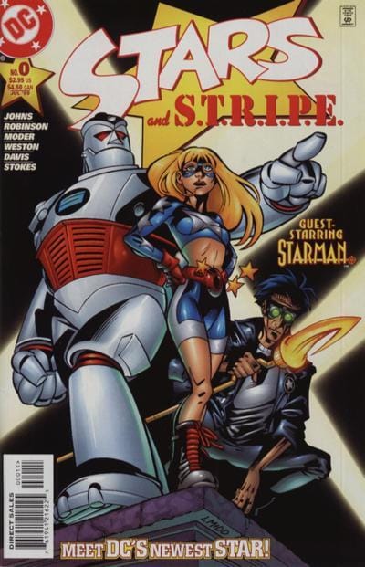 DC Comics COMIC BOOK Stars and S.T.R.I.P.E. #0 - CVR A (FN)