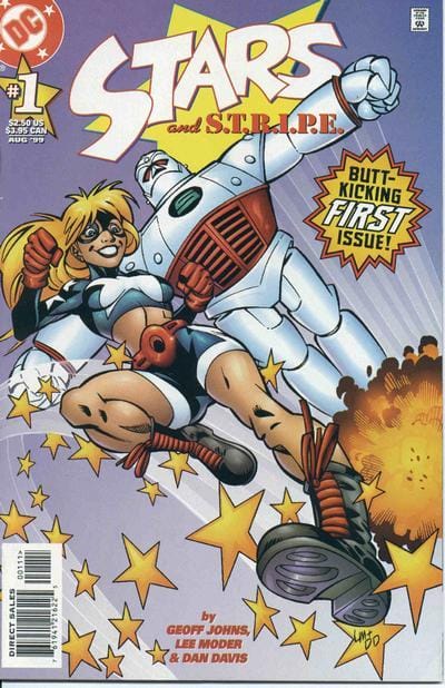 DC Comics COMIC BOOK Stars and S.T.R.I.P.E. #1 - CVR A (FN)