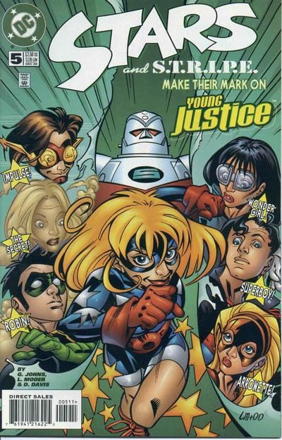 DC Comics COMIC BOOK Stars and S.T.R.I.P.E. #5 - CVR A (FN)