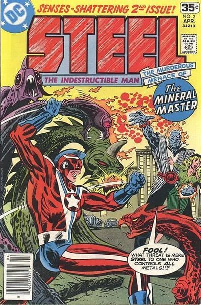 DC Comics COMIC BOOK Steel, the Indestructible Man #2 - CVR A (FN/VF)