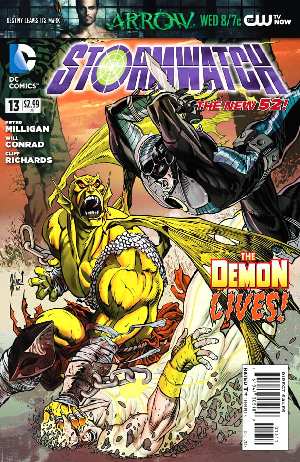 DC Comics COMIC BOOK Stormwatch #13 (VF/NM)