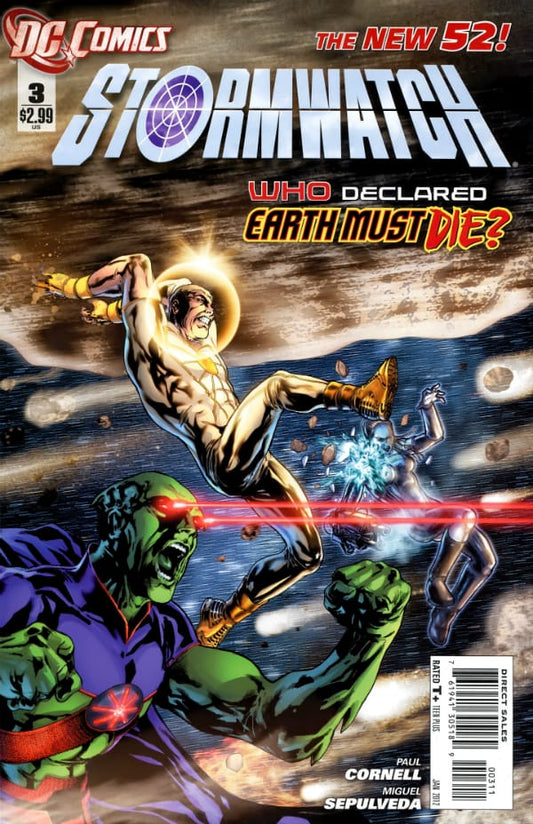 DC Comics COMIC BOOK Stormwatch #3 (VF/NM)