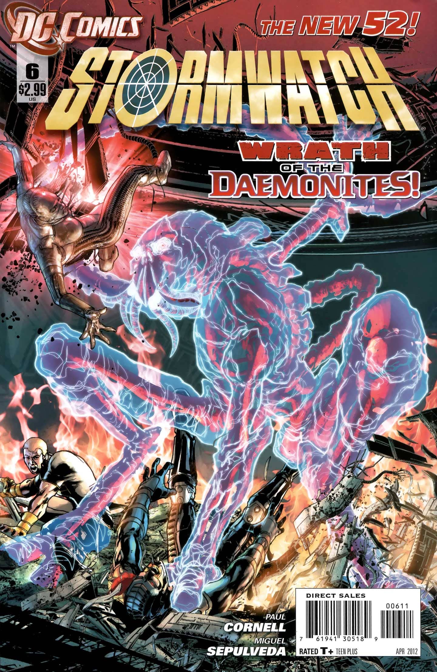 DC Comics COMIC BOOK Stormwatch #6 (VF/NM)