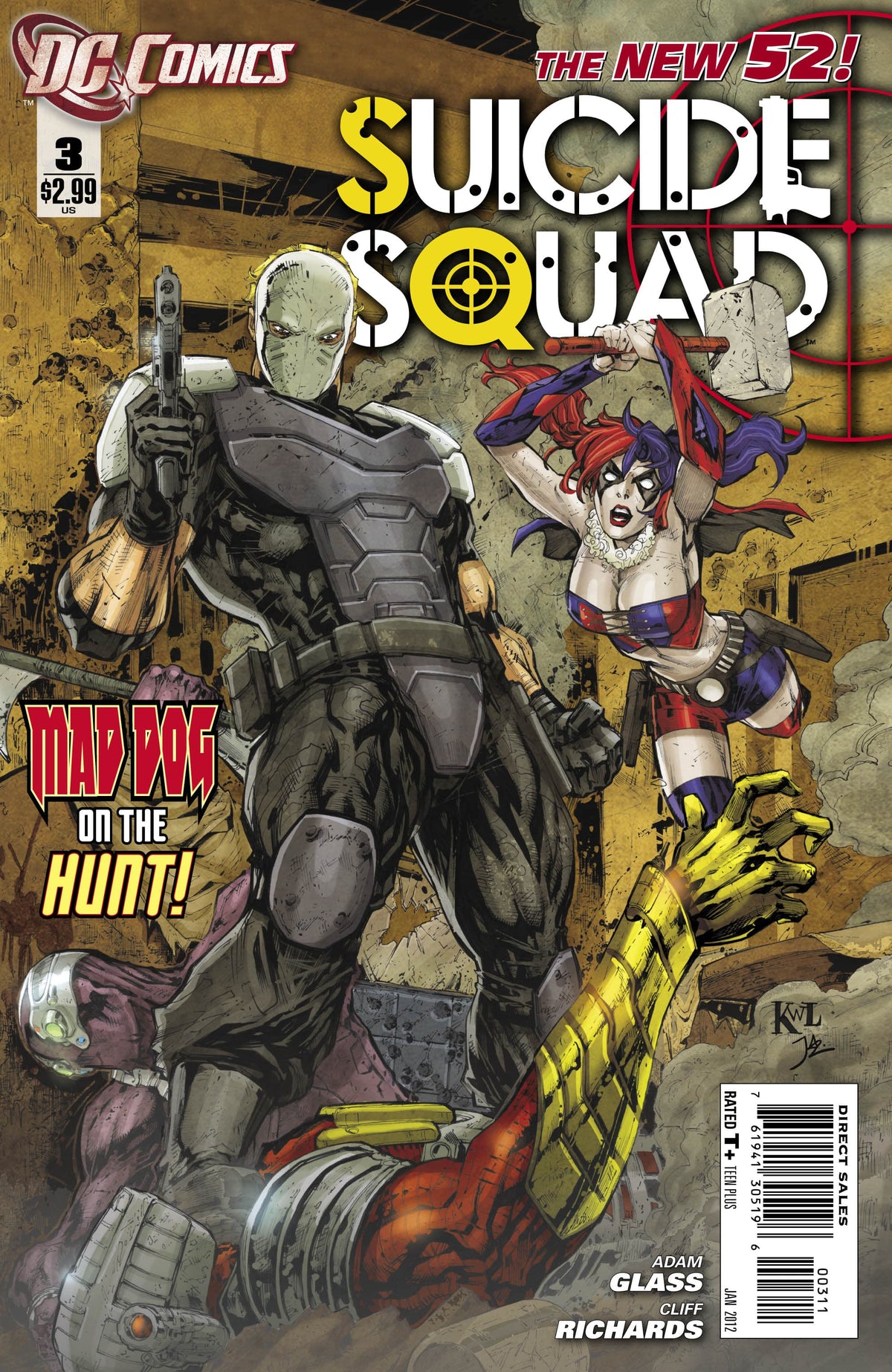 DC Comics COMIC BOOK Suicide Squad #3 - CVR A (VF)