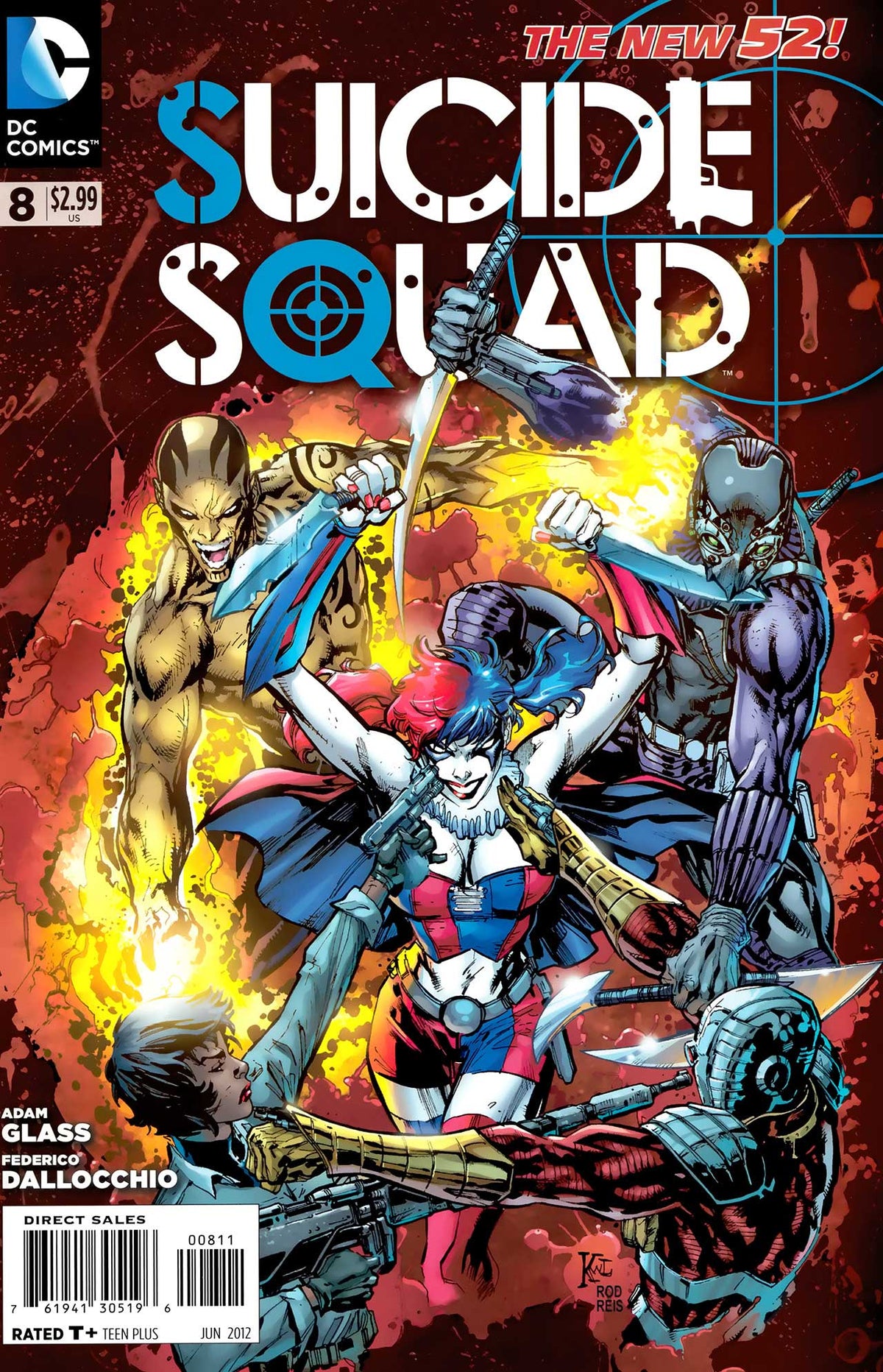 DC Comics COMIC BOOK Suicide Squad #8 - CVR A (VF)