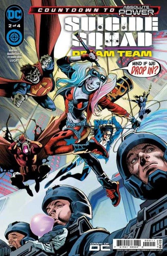 DC Comics COMIC BOOK Suicide Squad Dream Team #2 (Of 4) Cover A Eddy Barrows & Eber Ferreira