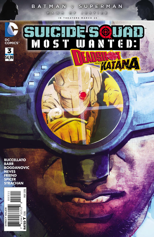 DC Comics COMIC BOOK Suicide Squad Most Wanted: Deadshot & Katana #3 - CVR A (VF)