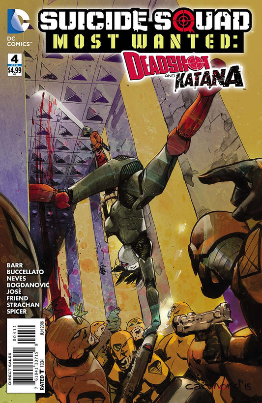 DC Comics COMIC BOOK Suicide Squad Most Wanted: Deadshot & Katana #4 - CVR A (VF)