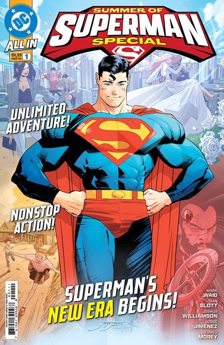 Dc Comics COMIC BOOK SUMMER OF SUPERMAN SPECIAL #1 (ONE SHOT) CVR A JORGE JIMENEZ