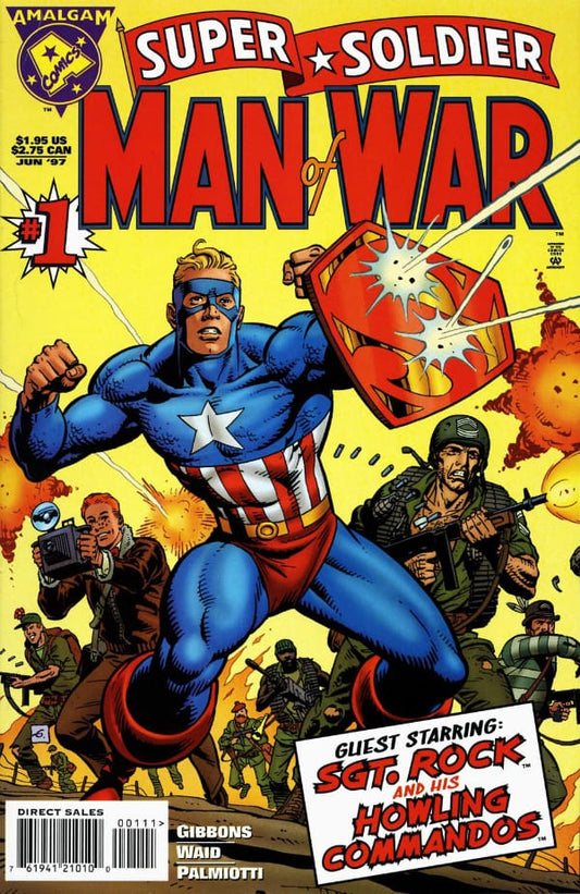 DC Comics COMIC BOOK Super Soldier: Man of War #1 - CVR A (VF/NM)