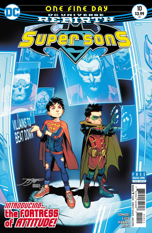 DC Comics COMIC BOOK Super Sons #10 (VF/NM)