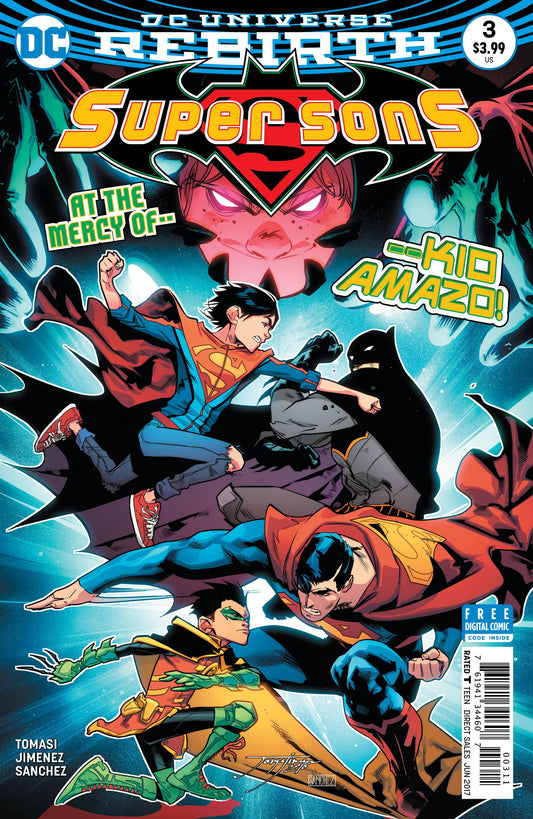 DC Comics COMIC BOOK Super Sons #3 (VF/NM)