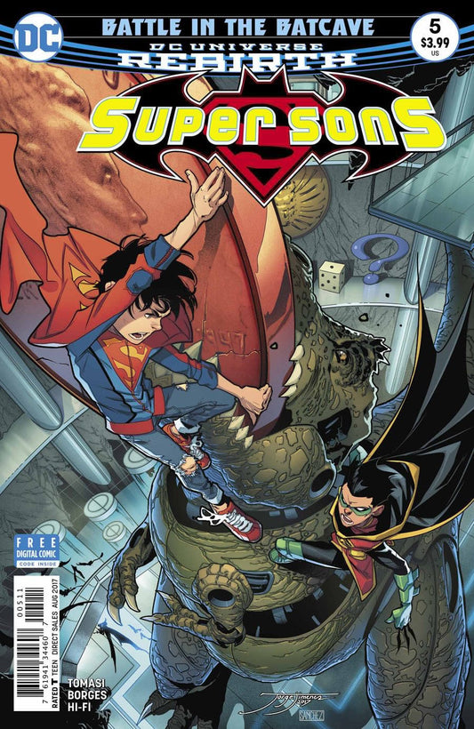 DC Comics COMIC BOOK Super Sons #5 (VF/NM)