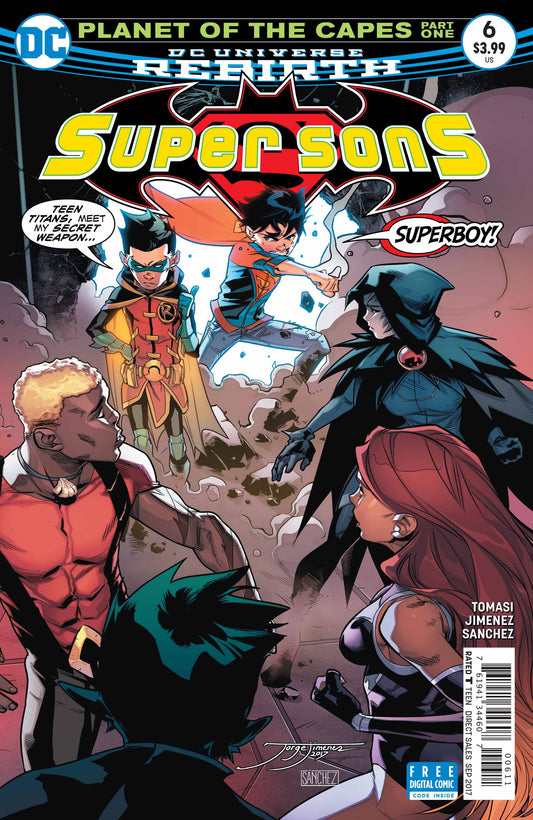DC Comics COMIC BOOK Super Sons #6 (VF/NM)