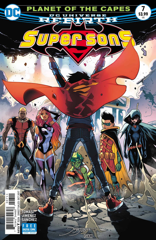 DC Comics COMIC BOOK Super Sons #7 (VF/NM)