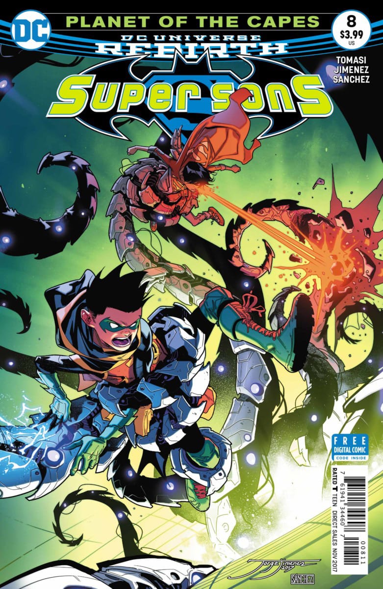 DC Comics COMIC BOOK Super Sons #8 (VF/NM)