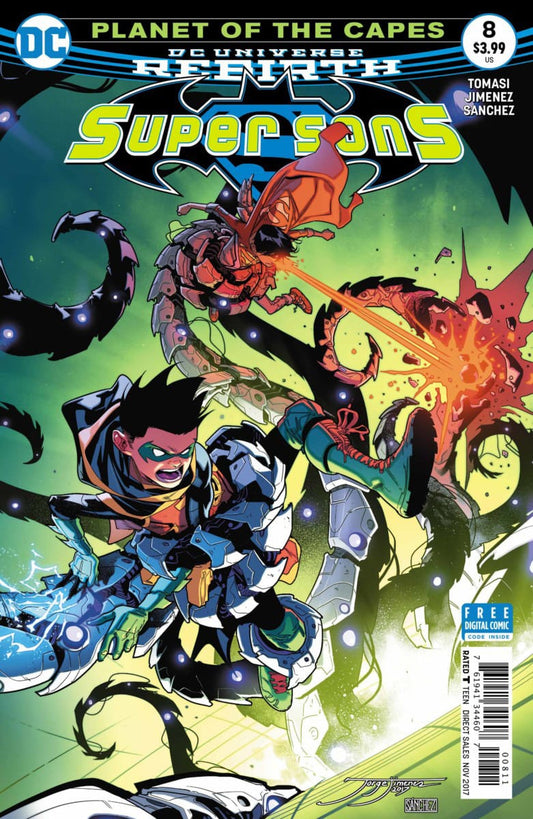 DC Comics COMIC BOOK Super Sons #8 (VF/NM)