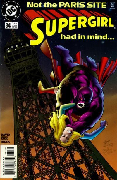 DC Comics COMIC BOOK Supergirl #34 (VF)