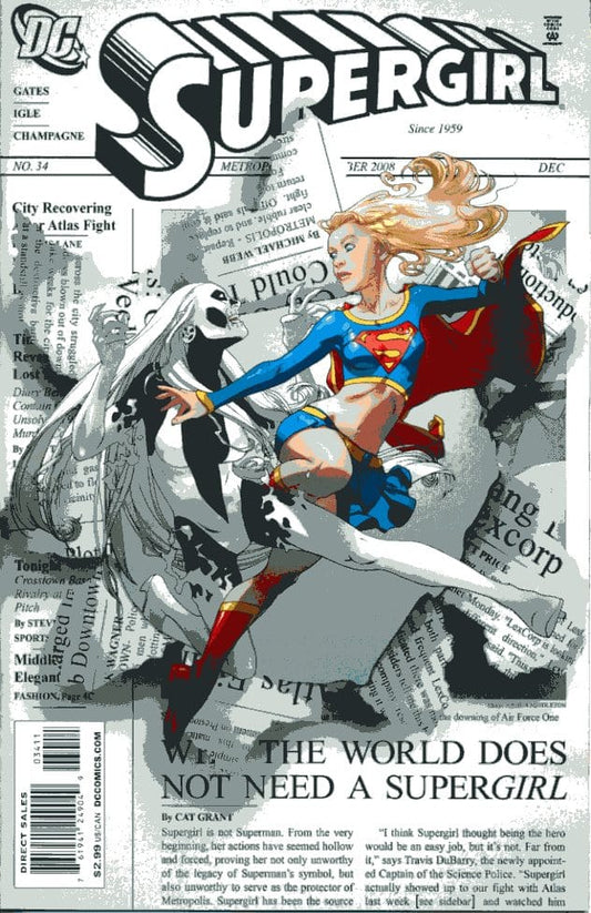 DC Comics COMIC BOOK Supergirl #34 (VF/NM)