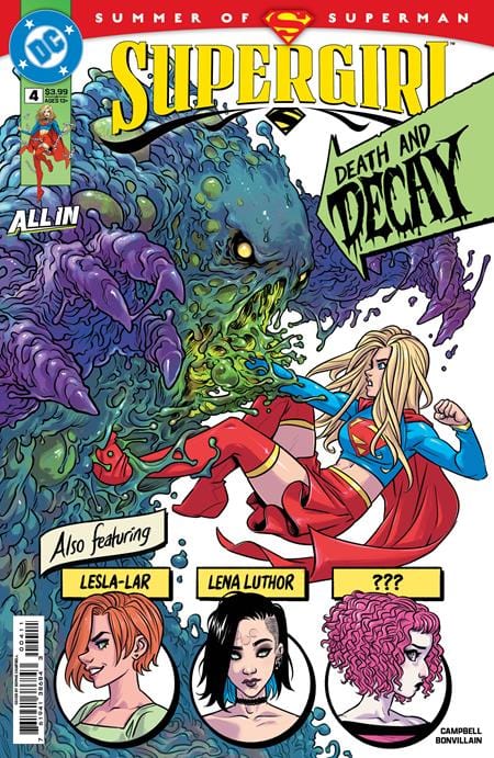 DC Comics COMIC BOOK SUPERGIRL #4 CVR A SOPHIE CAMPBELL
