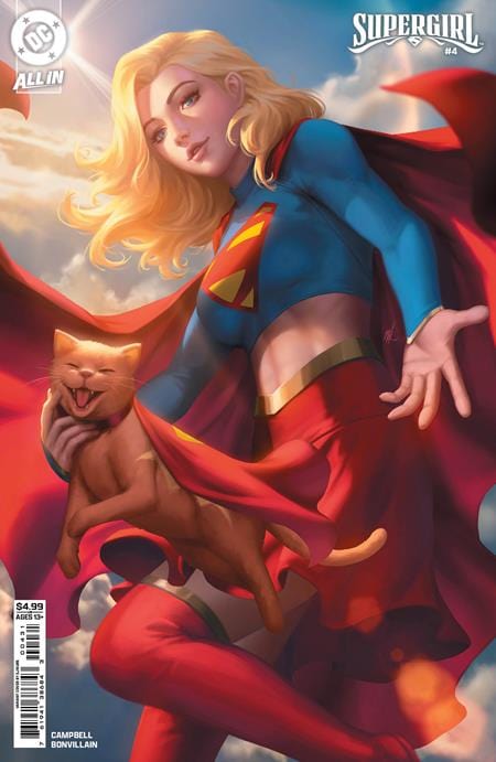 DC Comics COMIC BOOK SUPERGIRL #4 CVR C EJIKURE CARD STOCK VAR