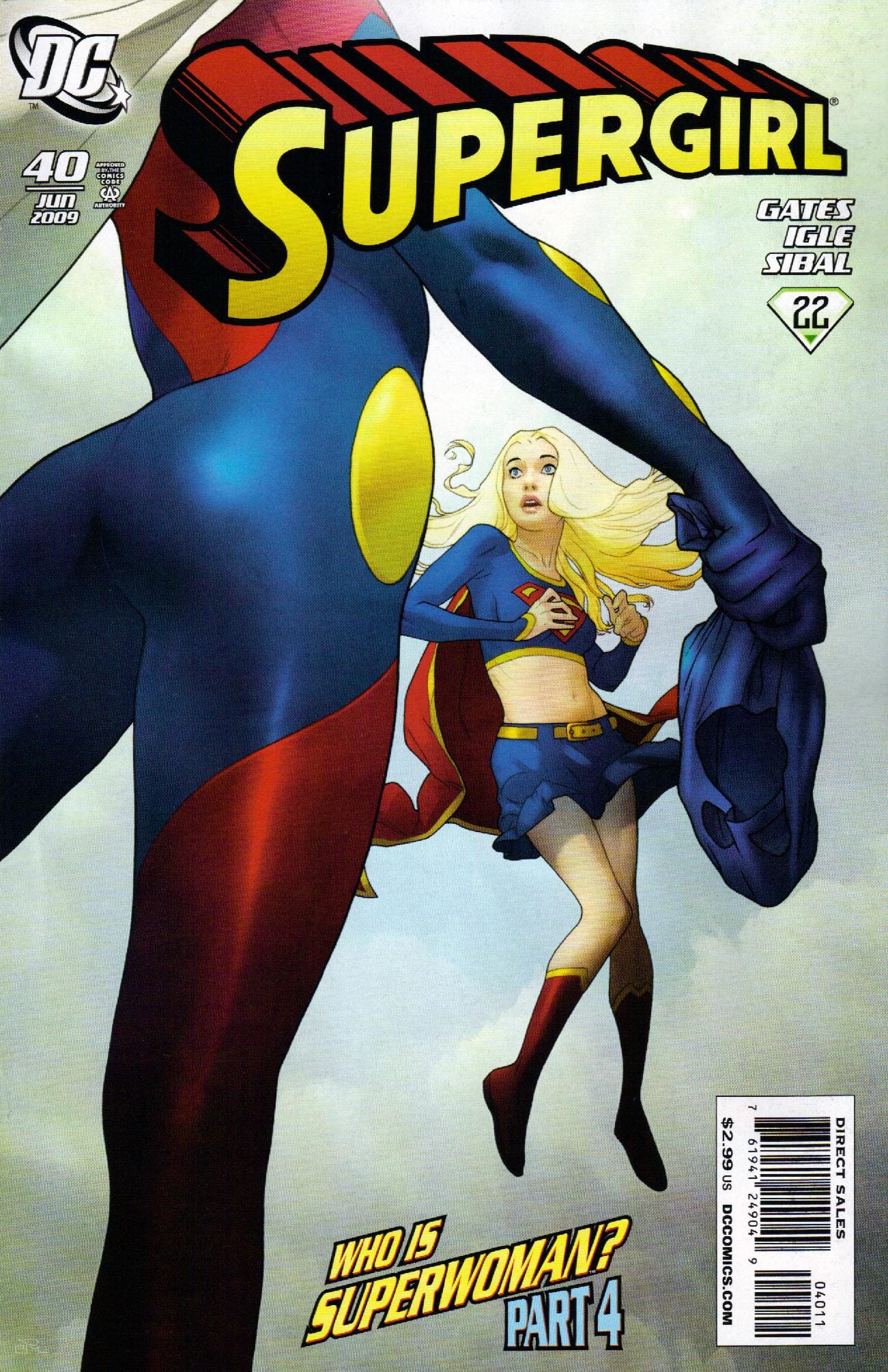 DC Comics COMIC BOOK Supergirl #40 (VF/NM)