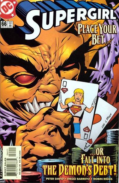 DC Comics COMIC BOOK Supergirl #66 (VF)