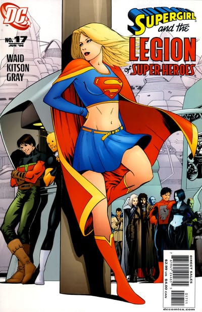 DC Comics COMIC BOOK Supergirl and the Legion of Super-Heroes #17 - CVR A (FN)