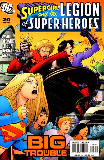DC Comics COMIC BOOK Supergirl and the Legion of Super-Heroes #20 - CVR A (FN)