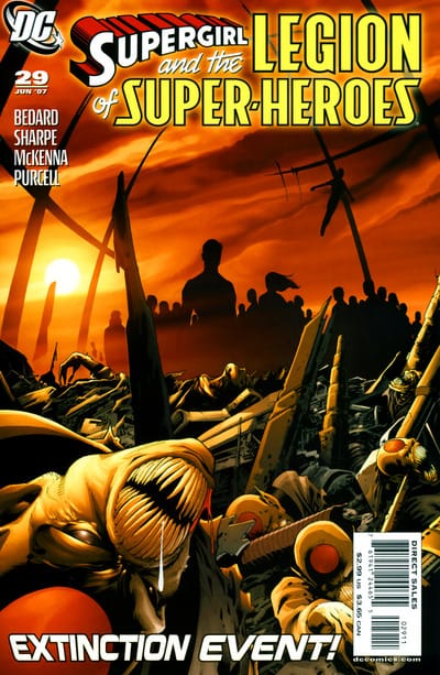 DC Comics COMIC BOOK Supergirl and the Legion of Super-Heroes #29 - CVR A (FN)