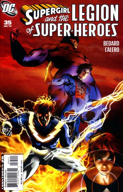 DC Comics COMIC BOOK Supergirl and the Legion of Super-Heroes #35 - CVR A (FN)