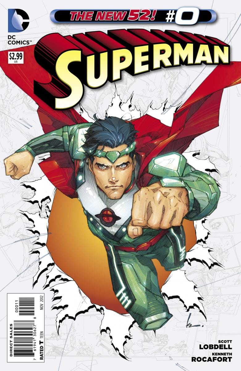 DC Comics COMIC BOOK Superman #0 - signed sorry CVR A (VF/NM)