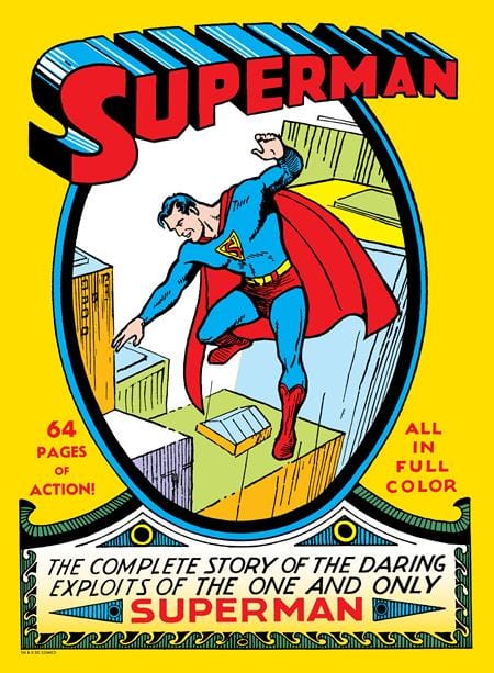DC Comics COMIC BOOK SUPERMAN #1 FACSIMILE EDITION CVR A JOE SCHUSTER & LEO O MEALIA