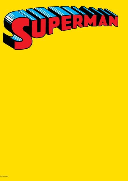 DC Comics COMIC BOOK SUPERMAN #1 FACSIMILE EDITION CVR C BLANK VAR