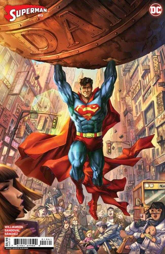 DC Comics COMIC BOOK Superman #13 Cover D Alan Quah Card Stock Variant (House Of Brainiac)