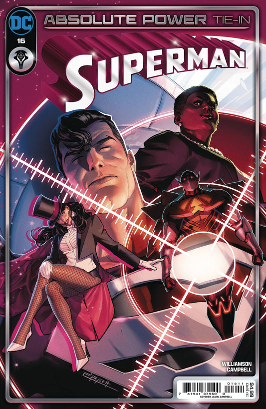 DC COMICS COMIC BOOK SUPERMAN #16 CVR A JAMAL CAMPBELL AP