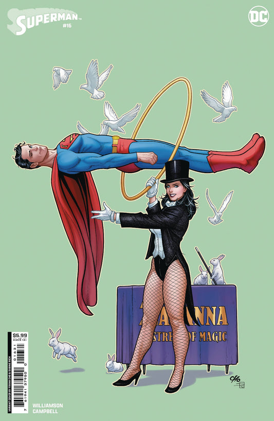 DC COMICS COMIC BOOK SUPERMAN #16 CVR C FRANK CHO CSV AP