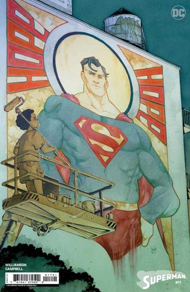 DC Comics COMIC BOOK Superman #17 Cover H 1 in 25 Chuma Hill Card Stock Variant (Absolute Power)