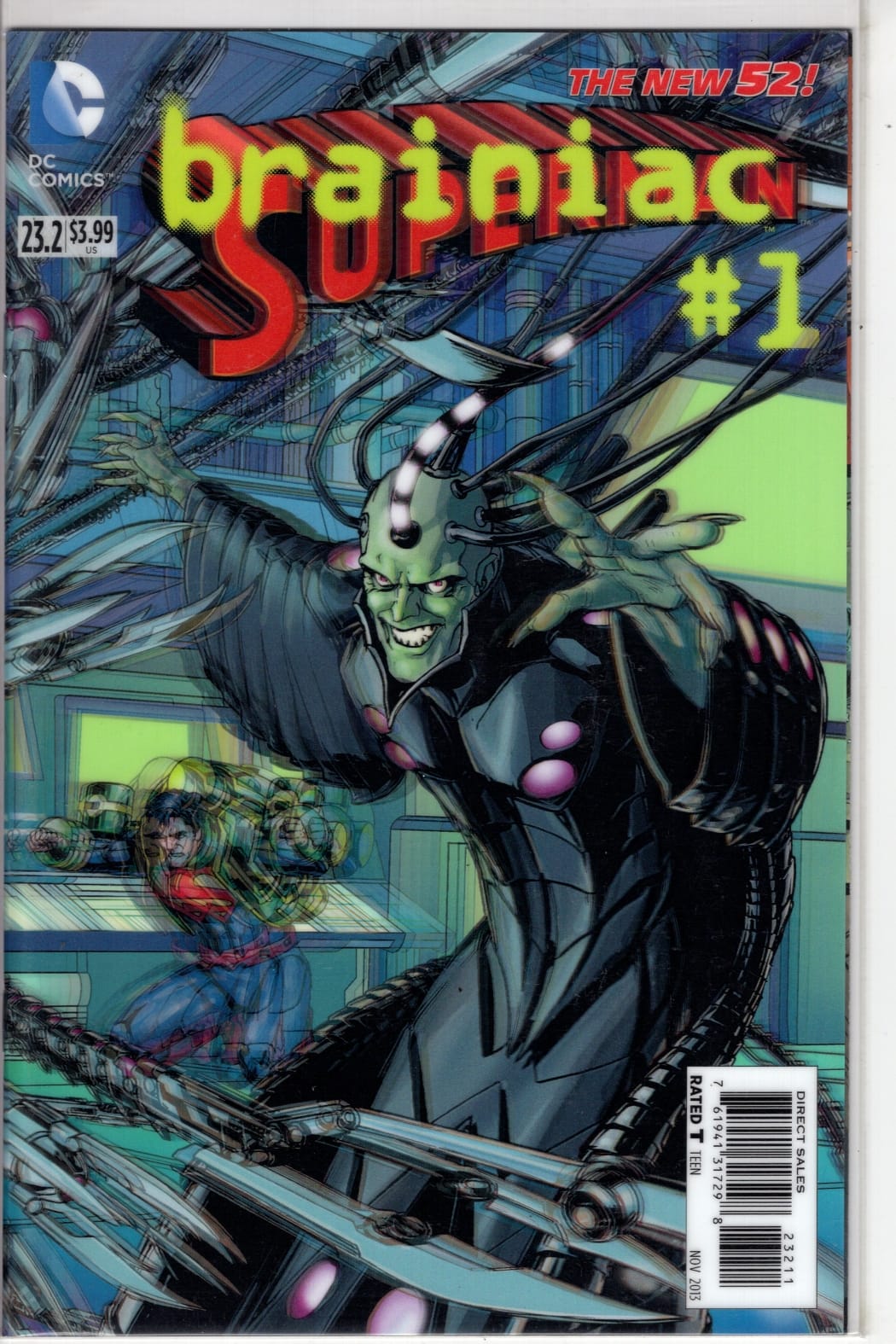DC COMICS COMIC BOOK SUPERMAN #23.2 BRAINIAC (VF)