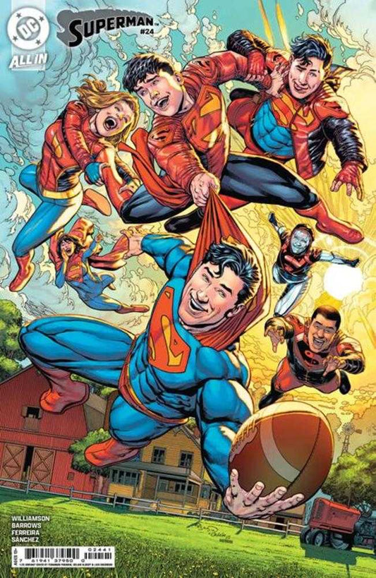 DC Comics COMIC BOOK Superman #24 Cover F 1 in 25 Fernando Pasarin & Oclair Albert Card Stock Variant