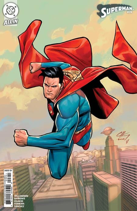 DC Comics COMIC BOOK SUPERMAN #26 CVR F INC 1:25 CLAYTON HENRY CARD STOCK VAR