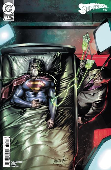 DC Comics COMIC BOOK SUPERMAN #28 CVR E INC 1:25 SALVADOR LARROCA CARD STOCK VAR
