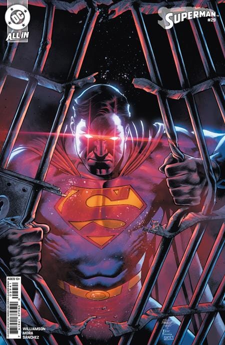 DC Comics COMIC BOOK SUPERMAN #29 CVR F INC 1:25 EDDY BARROWS CARD STOCK VAR