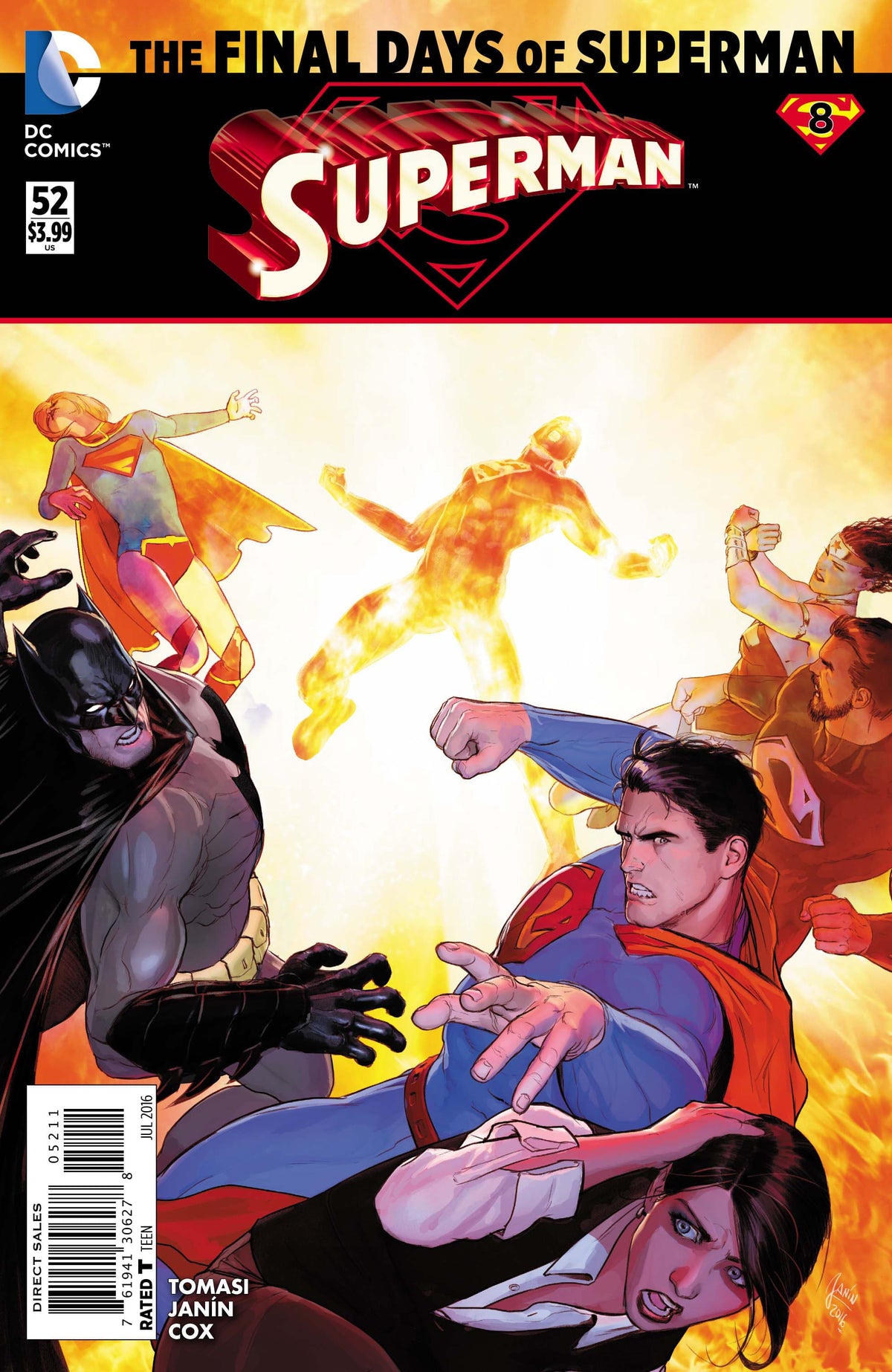 DC Comics COMIC BOOK Superman #52 - CVR A (VF/NM)