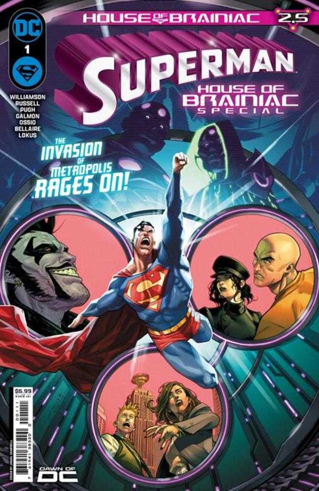 DC Comics COMIC BOOK Superman House Of Brainiac Special #1 (One Shot) Cover A Jamal Campbell (House Of Brainiac)