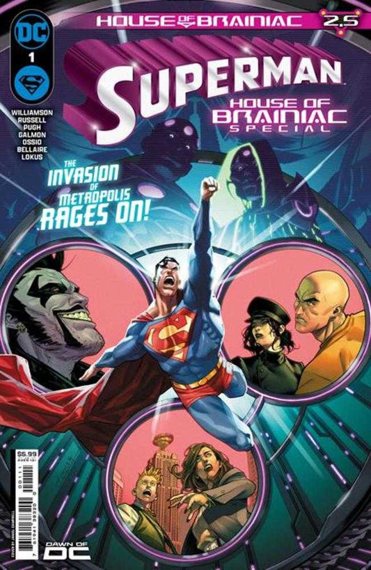 DC Comics COMIC BOOK Superman House Of Brainiac Special #1 (One Shot) Cover A Jamal Campbell (House Of Brainiac)