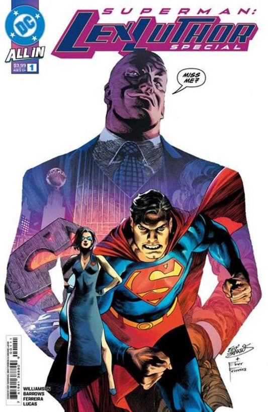 DC Comics COMIC BOOK Superman Lex Luthor Special #1 (One Shot) Cover A Eddy Barrows & Eber Ferreira